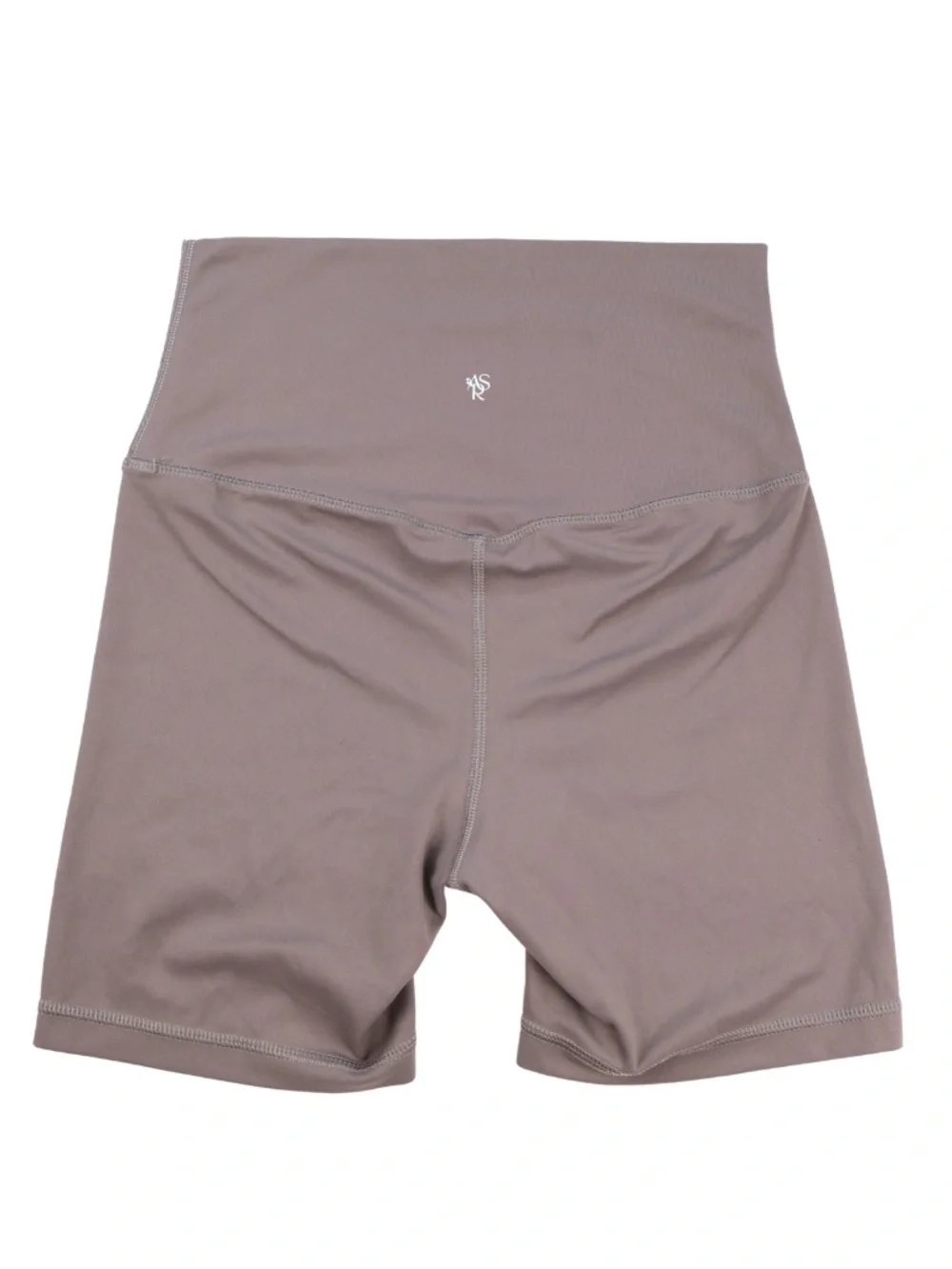 AS Revival Taupe High Waisted Biker Shorts One Size Activewear